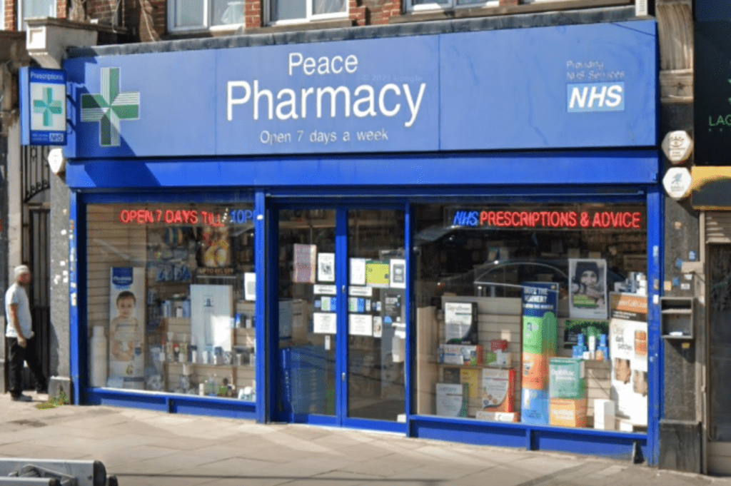 peace pharmacy wembley